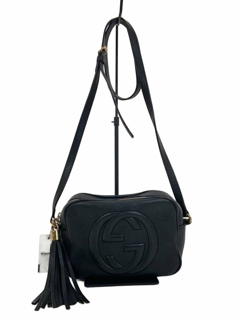 Gucci Disco Bag Soho Leather Black